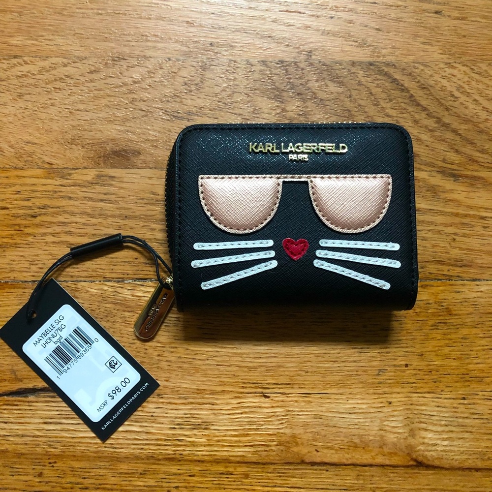 Karl Lagerfeld Paris Cat Wallet